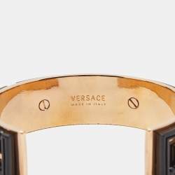 Versace Greca Two Tone Bracelet