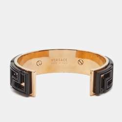 Versace Greca Two Tone Bracelet