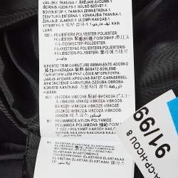 Versace Black Medusa Embroidered Satin Bomber Jacket M