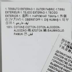 مملوكة مسبقًا Versace White Logo Print Cotton Crew Neck T-Shirt