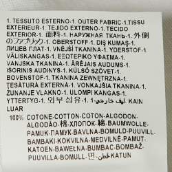 Pre Owned تي شيرت فيرساتشي قطن أبيض سلسلة عشائر فيرساتشي ياقة دائرية مقاس متوسط