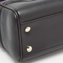 Pre Owned Versace Tricolor Leather Palazzo Empire Tote