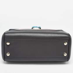 Pre Owned Versace Tricolor Leather Palazzo Empire Tote