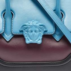 Pre Owned Versace Tricolor Leather Palazzo Empire Tote