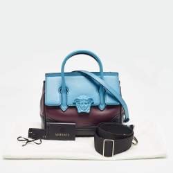Pre Owned Versace Tricolor Leather Palazzo Empire Tote