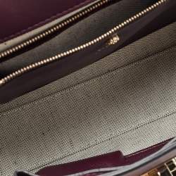 Pre Owned Versace Tricolor Leather Palazzo Empire Tote