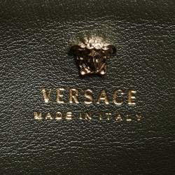 مملوكة مسبقًا حقيبة يد توتس فيرساتشي بالازو جلد ثلاثي اللون