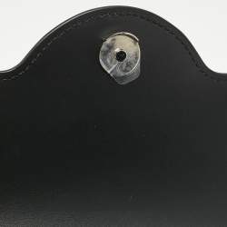 Versace Black Leather Small Medusa Top Handle Bag