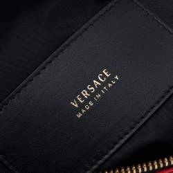 Versace Multicolor Printed Nylon Belt Bag