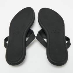 مملوكة مسبقًا صندل فيرساتشي مطاط أزرق ميدوسا لوح مسطح مقاس 38.5