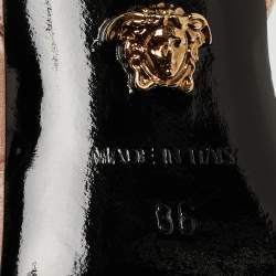 Versace Beige Satin Open Toe Ankle Strap Sandals Size 36