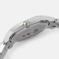 Versace Black Two-Tone Stainless Steel Greca VEPX01121 Women's Wristwatch 38 mm