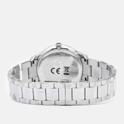 Versace Black Two-Tone Stainless Steel Greca VEPX01121 Women's Wristwatch 38 mm