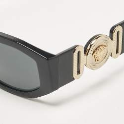 Versace Black MOD 4361 Medusa Biggie Square Sunglasses