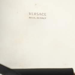 Versace Black Leather Chain Belt 80CM