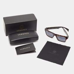 Versace Dark Brown MOD. 4445-F Square Sunglasses
