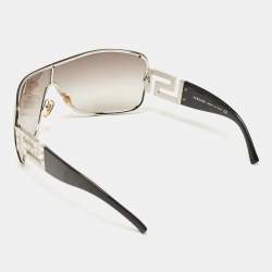 Versace Black Gradient MOD. 2072-B Crystals Shield Sunglasses