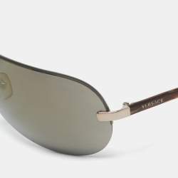 Versace Black MOD. 2117 Aviator Sunglasses
