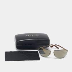 Versace Black MOD. 2117 Aviator Sunglasses