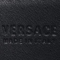 Versace Metallic Leather Medusa Buckle Belt 85CM