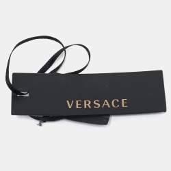 Versace Metallic Leather Medusa Buckle Belt 85CM