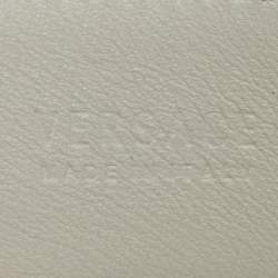 Pre Owned Versace White Leather Medusa Square Buckle Belt 85 CM