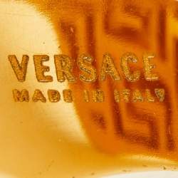 Versace Medusa Gold Tone Ring Size 55