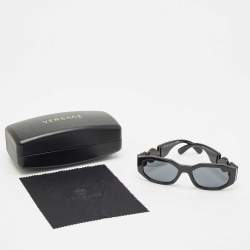 Versace Black Medusa Biggie MOD.4361 Rectangle Sunglasses 