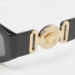 Versace Black Medusa Biggie MOD.4361 Rectangle Sunglasses 