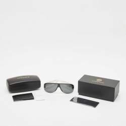 Versace White/Black MOD.4391 Medusa Biggie Shield Sunglasses  
