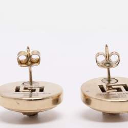 مم�لوكة مسبقًا Versace Medusa Gold Tone Earrings