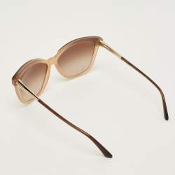 مملوكة مسبقًا Versace Brown Gradient MOD 4313 Medusa Cat Eye Sunglasses