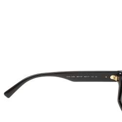 Pre Owned Versace Black Medusa Ares Square Sunglasses