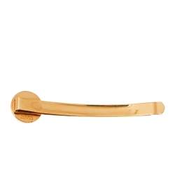 Versace Medusa Head Motif Gold Tone Hair Clip
