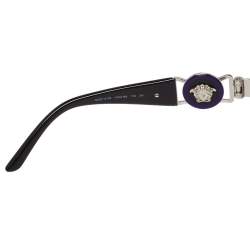 Pre Owned نظارة شمسية فيرساتشي شيلد 2132 متدرجة ثنائية اللون/ لون فضي