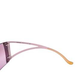 Pre Owned نظارة شمسية فيرساتشي ورجي/وردي داكن 2034 ميدوسا متدرجة