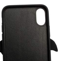 Pre Owned Versace Black Silicone Medusa iPhone X Cover