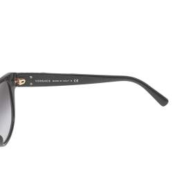 مملوكة مسبقًا Versace Black Mod.4272 Wayfarer Gradient Sunglasses