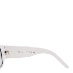 Versace White/ Grey Gradient 4110-B Square Sunglasses