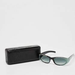 Versace Blue MOD.435/P Vintage Rectangle Sunglasses 