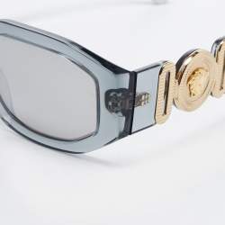 Versace Clear Grey / Grey 4361 Rectangle Sunglasses