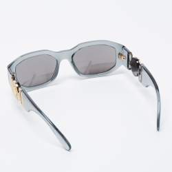 Versace Clear Grey / Grey 4361 Rectangle Sunglasses
