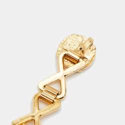 Versace Medusa Gold Tone Belt