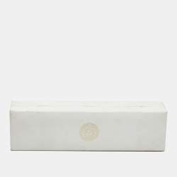 مملوكة مسبقًا Versace Gold Tone Crystal La Medusa Greca Chain Necklace