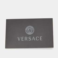 Pre Owned Versace Greca Gold Tone Bracelet M