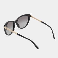 مملوكة مسبقًا Versace Black/Grey Gradient 4364 Cat-Eye Sunglasses