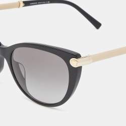 مملوكة مسبقًا Versace Black/Grey Gradient 4364 Cat-Eye Sunglasses