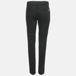 Versace Jeans Black Denim Side Stud Detail Jeans L Waist 35"