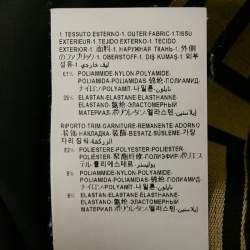 Pre Owned Versace Black Nylon Greca Band Cycling Shorts S