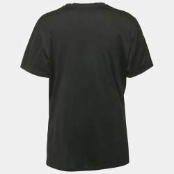 Versace Black Medusa Print Jersey T-Shirt M